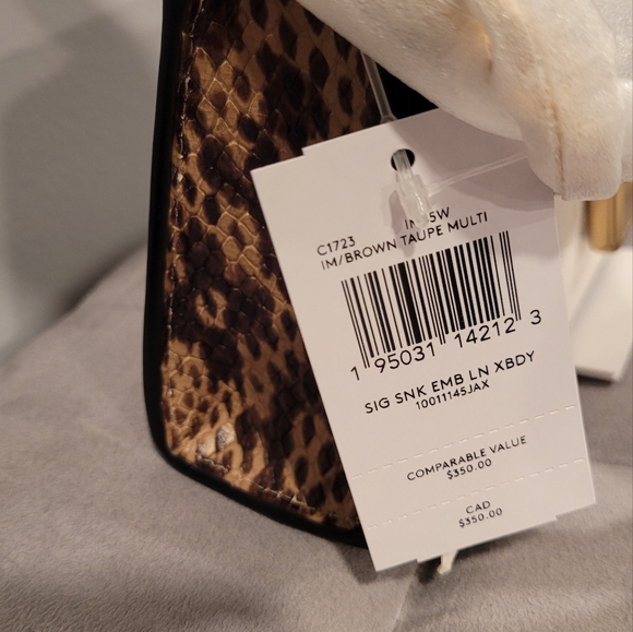 Coach Lane Crossbody in Signature Canvas with Rivets - Picture 7 of 10